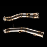 Mercedes C43 / C400 / C450 / E43 / E400 / E450 AMG 3.0L V6 Biturbo (M276) Catless Downpipes